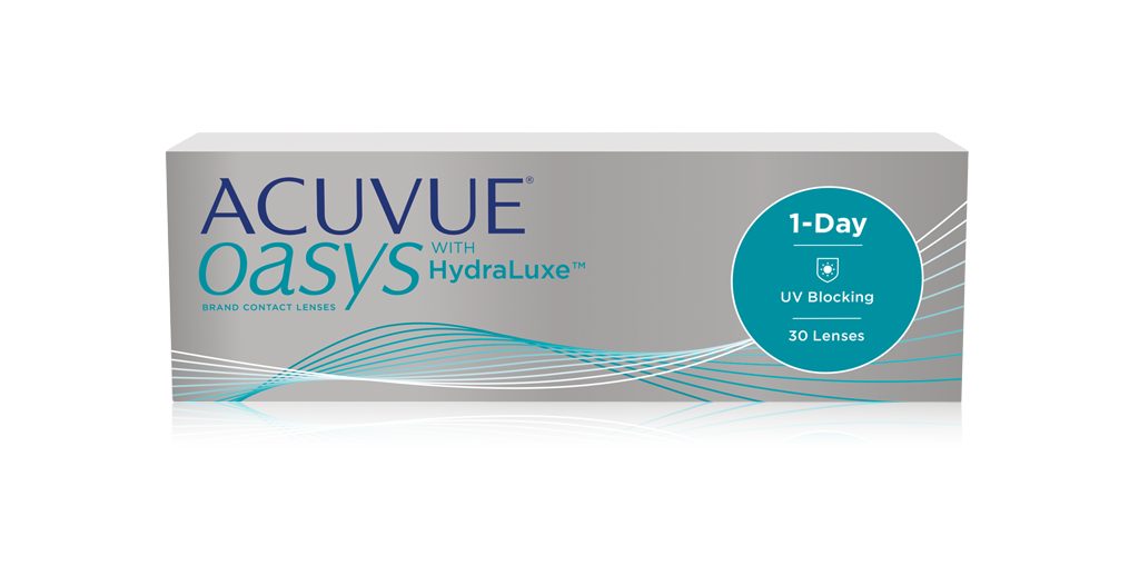 1-Day ACUVUE OASYS庐 with HydraLuxe (Pack of 30)