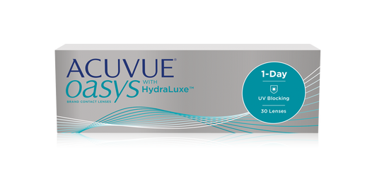 1-Day ACUVUE OASYS庐 with HydraLuxe  (Pack of 30)